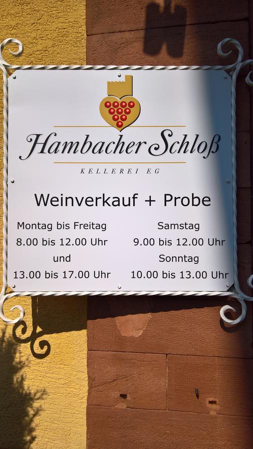 Hotel Restaurant Hambacher Winzer Neustadt an der Weinstrasse Exterior photo